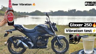 Gixxer 250 Vibration Test⚡ Fastest amp Smoothest 250 Ever Built 🔥 GOAT OF 250cc [upl. by Arianna425]