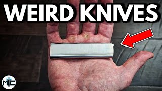 10 SUPER WEIRD Knives You Need To See For Yourself [upl. by Yeltsew]