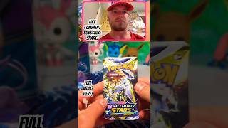 Pulling An Ultra Rare Pokemon Card From A Brilliant Stars Opening [upl. by Carly843]