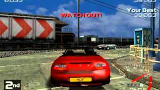 Metropolis Street Racer Dreamcast Gameplay [upl. by Juan]