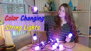 LED Color Changing String Lights 💥Govee Home OutdoorIndoor 👈 [upl. by Cirdes]