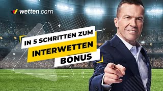 Interwetten Erfahrungen ampT est 2021In 5 Schritten zum Interwetten Bonus bei wettencom [upl. by Ashton638]