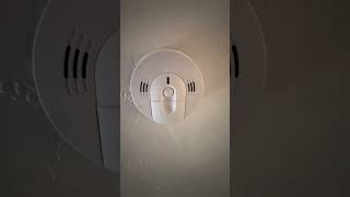 2nd Test of the home smoke detectors  new detector [upl. by Schoenberg]