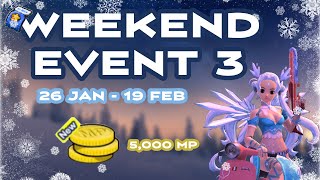 FREE MP EVERY WEEK WEEK EVENT 3  MICROVOLTS Recharged  annie99 [upl. by Anak312]