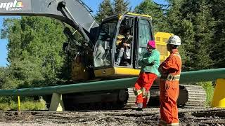 Pipelining in Northern Ontario 🇨🇦 reuploaded with music [upl. by Landes]