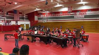 Sharyland North Junior High 2024  Roma Gladiator Drumline Contest [upl. by Ardnwahsal]