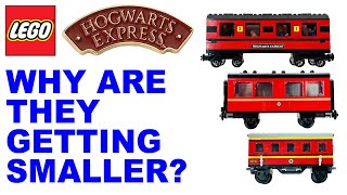 Lego Hogwarts Express Trains are getting SO small  What can I do [upl. by Neelrahc]