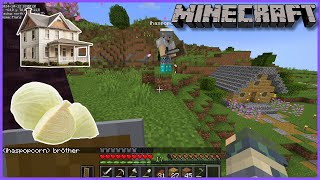 Bygger hus  Minecraft på Svenska Funny Moments [upl. by Ellerred226]