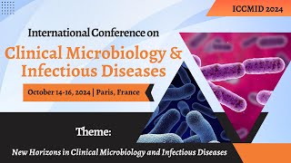 Leading ICCMID 2024  Top Clinical Microbiology Conference  Infectious Diseases Meeting  Mindspace [upl. by Acherman]