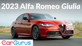 Alfa Romeo Giulia 2023 review Greater than the sum of its parts [upl. by Albert542]