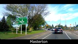 GoPro 9 Time lapse of the Masterton to Woodville road [upl. by Trebeh]