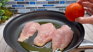 Mediterranean Chicken Breast in 5 minutes shorts [upl. by Matthaus]