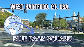 FLATBUSH AVE IN HARTFORD TO BLUE BACK SQUARE IN WEST HARTFORD CT USA IN 2023 [upl. by Aynahs701]