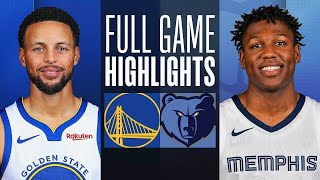 Memphis Grizzlies vs Golden State Warriors Full Game Highlights  Jan 15  NBA Regular Season 2024 [upl. by Flagler]