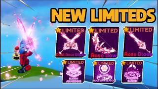 NEW ROSE PACK SHOWCASE In Roblox Blade Ball [upl. by Spiegelman]