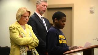 See Jamarion Lawhorn speak during his sentencing hearing [upl. by Vlada]