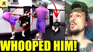 Another streamer gets beaten up this time by UFC Champ Sean OMalleyMax eyeing Islam after Gaethje [upl. by Clotilde]