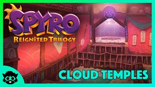 Spyro 2 Reignited  Part 24 Cloud Temples 100 All Gems amp Orbs [upl. by Eseneg]