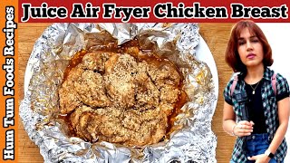 How To Make Air Fryer Chicken Breasts  Air Fryer Chicken Breast  Juicy Chicken Breast In Air Fryer [upl. by Ursuline]