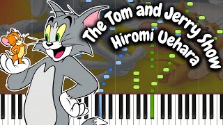 The Tom and Jerry Show  Hiromi Uehara  Piano Tutorial  Synthesia [upl. by Nekial]