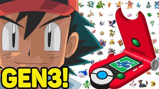 O ASH CAPTUROU TODOS POKÃ‰MON E COMPLETOU A POKÃ‰DEX DE HOENN [upl. by Cherry]