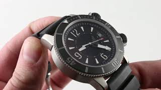 Jaeger LeCoultre Master Compressor Diving Alarm Navy Seals Q183T470 Luxury Watch Review [upl. by Tchao922]