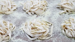 How to Make Homemade Pasta with Chickpea Flour Garbanzo Bean Flour [upl. by Leahcimdivad403]