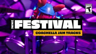 Fortnite Festival  New Weekly Jam Tracks  Coachella Edition [upl. by Naitsirk]