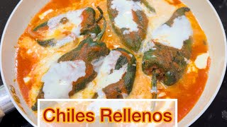 🛑Receta Tradicional de Chiles rellenos  Sin Capear Riquísimos😋 [upl. by Fante]