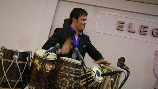 Farhad Shams playing Tabla  Parde Awal LIVE [upl. by Westbrook]