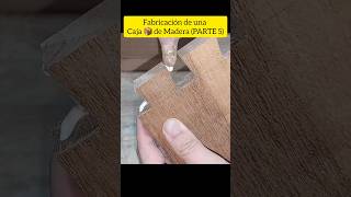 Fabricación Caja de Madera con Ensambles Tradicionales PARTE 5 woodwork carpentry carpinteria [upl. by Arret]