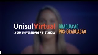 UnisulVirtual Aulas 100 a distância para você realizar seu sonho [upl. by Assirem]