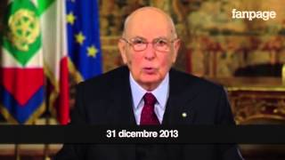 Napolitano dalle lacrime del 2013 ad oggi [upl. by Sievert]