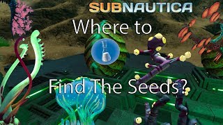 Where to Find All The Seeds For Hatching Enzyme Subnautica [upl. by Noe733]