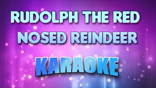 Rudolph The Red Nosed Reindeer Karaoke amp Lyrics [upl. by Arch943]