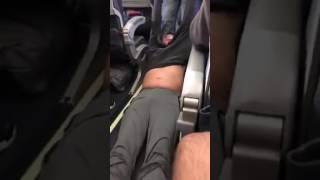 FULL VIDEO United Airlines Forcibly Drags Doctor Off Plane After Overbooking SHAME [upl. by Aizti845]