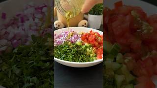 Easy Salad Recipe 🥗 [upl. by Saxe]