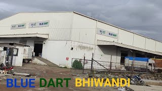 Blue dart warehouse bhiwandi  Blue dart courier company warehouse nashik highway bhiwandi [upl. by Yacov]