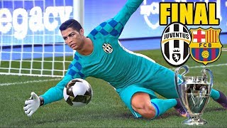 RONALDO KALECİ OLURSA  ŞAMPİYONLAR LİGİ FİNALİ PES 18 [upl. by Theis572]