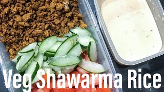 Veg Shawarma  no grill with Spicy Chipotle Mayo Sauce [upl. by Luther]