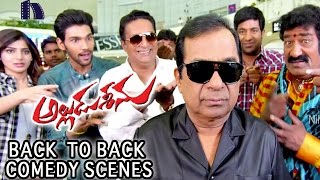 Alludu Seenu Back To Back Comedy Scenes  Bramanandam Samantha Venela Kishore [upl. by Ramraj]