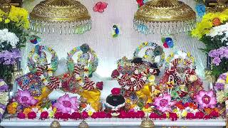 Live Sringar Arati  Darshan amp Srimad Bhagavatam Class By HDG Srila Prabhupada [upl. by Us584]