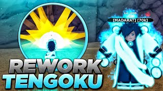 ESSE É O NOVO PODER DO TENSEIGAN NO SHINDO LIFE REWORK TENGOKU [upl. by Steep665]