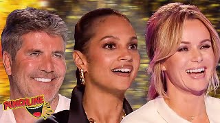 5 Funniest Stand Up Comedy GOLDEN BUZZER Auditions On BGT [upl. by Legra]