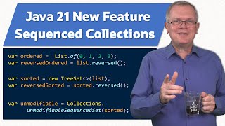 Java 21 New Feature Sequenced Collections  JEP Cafe 19 [upl. by Artemas380]