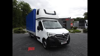 RENAULT MASTER PLANDEKA WINDA 9 PALET WEBASTO 933641 AUTOPLUSCOMPL TEL 48 607 888 556 [upl. by Ahtael11]