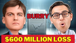 Michael Burry LOST A Lot of Money  Burry 13F Filing [upl. by Debbi895]