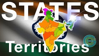 The States  territories of India EXPLAINED Geography Now [upl. by Hays29]