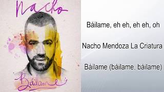 Nacho  Bailame Official Instrumental Original [upl. by Publius]