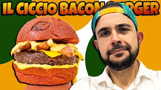 🍔 vi presento il CICCIO BACON BURGER  laido e Corrotto 🍔 [upl. by Nojid72]